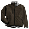 Port Authority Men's Brown/Chrome Tall Glacier Soft Shell Jacket