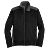 Port Authority Men's Black/Graphite Two-Tone Soft Shell Jacket