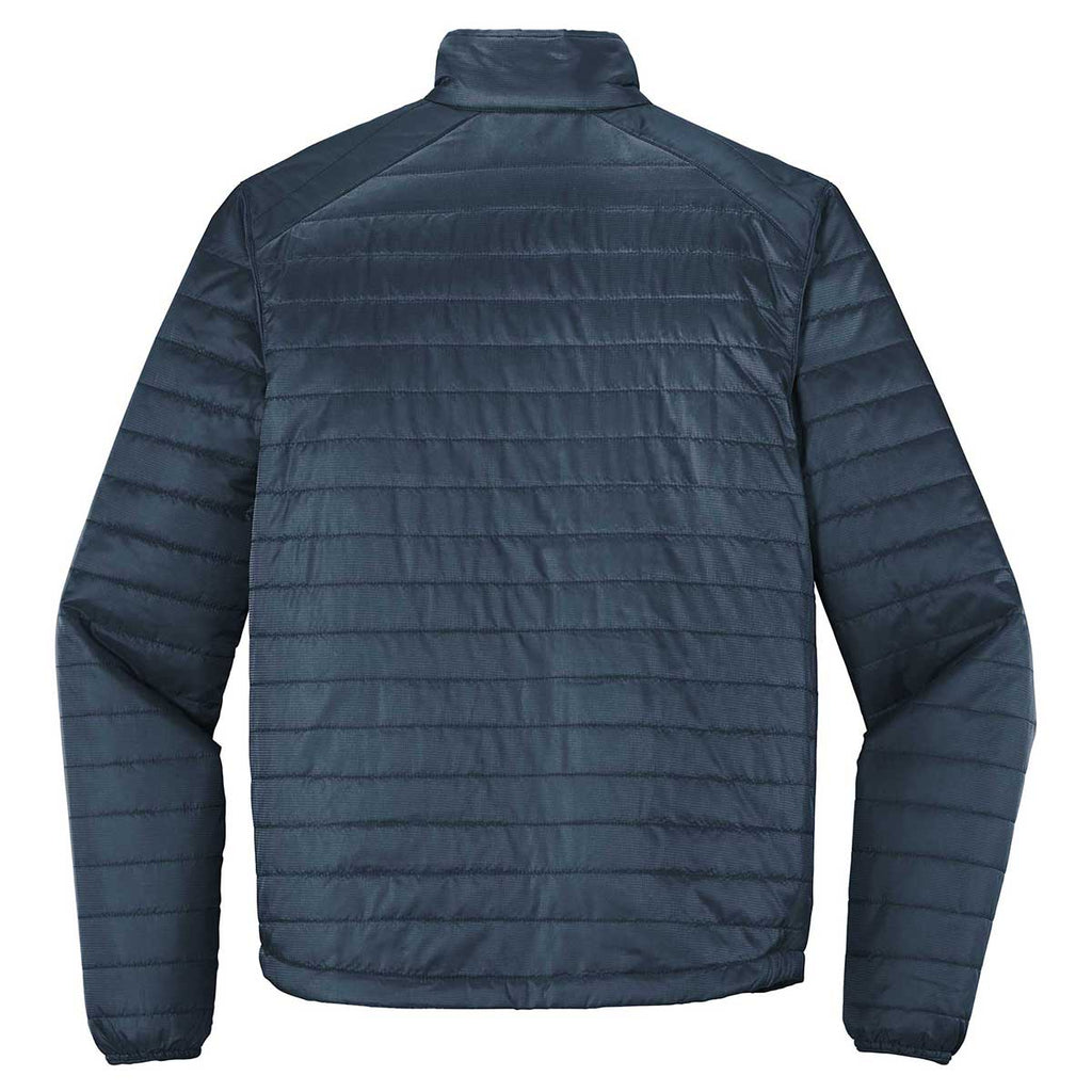 Port Authority Men's Regatta Blue/ River Blue Packable Puffy Jacket