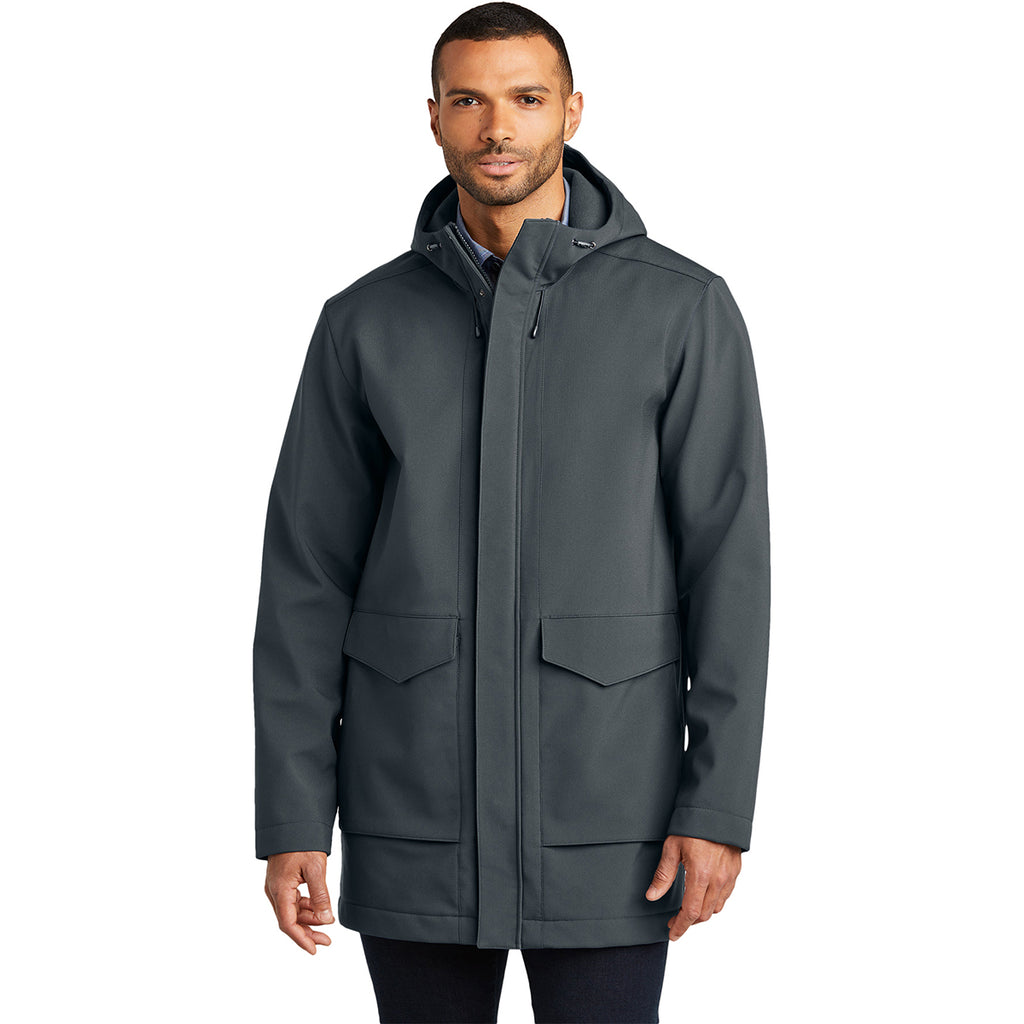 Port Authority Men's Graphite Collective Outer Soft Shell Parka