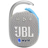 JBL White Clip 4 Eco Ultra-Portable Waterproof Speaker