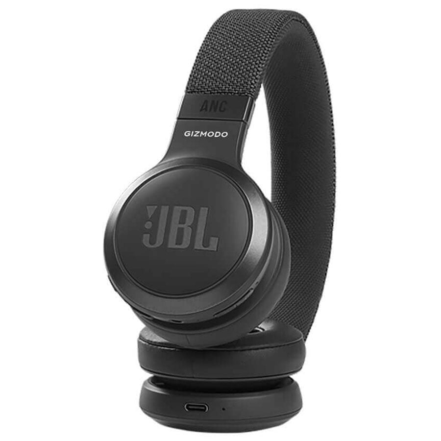JBL Live 460NC Wireless On-Ear Noise-Cancelling Headphones - Black from  Japan