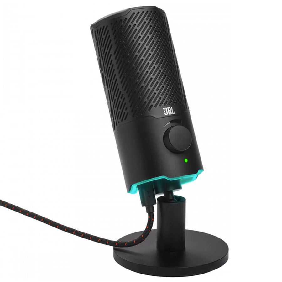 JBL Black Quantum Stream Dual Pattern Premium Usb Microphone