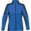 Stormtech Women's Azure Blue/Black Chakra Fleece Jacket