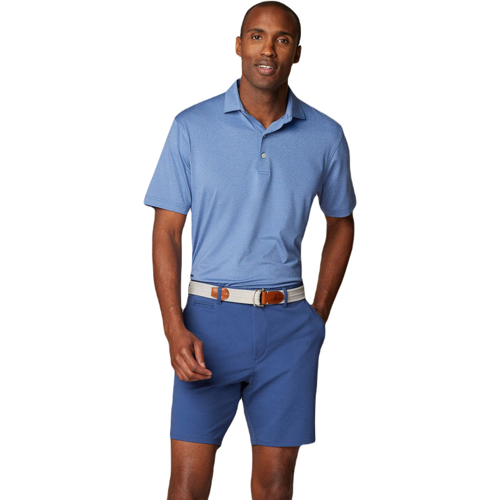 Johnnie-O Men's Lake Birdie Solid Jersey Performance Polo