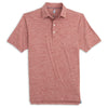 Johnnie-O Men's Crimson Huron Solid Featherweight Performance Polo