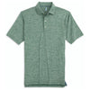 Johnnie-O Men's Green 1 Huron Solid Featherweight Performance Polo