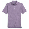 Johnnie-O Men's Purple 1 Huron Solid Featherweight Performance Polo
