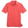 Johnnie-O Men's Red 1 Huron Solid Featherweight Performance Polo