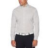 Jack Nicklaus Men's Quiet Shade/White Mini Grid Woven Shirt