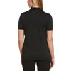 Jack Nicklaus Women's Caviar Black Solid Textured Polo