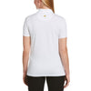 Jack Nicklaus Women's Bright White Solid Textured Polo