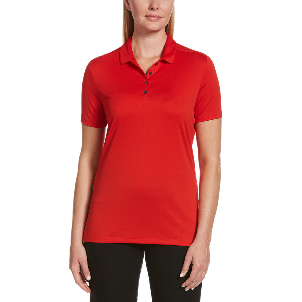 Jack Nicklaus Women's Gojo Berry Solid Textured Polo