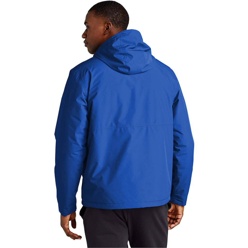 Sport-Tek Men's True Royal Waterproof Insulated Jacket