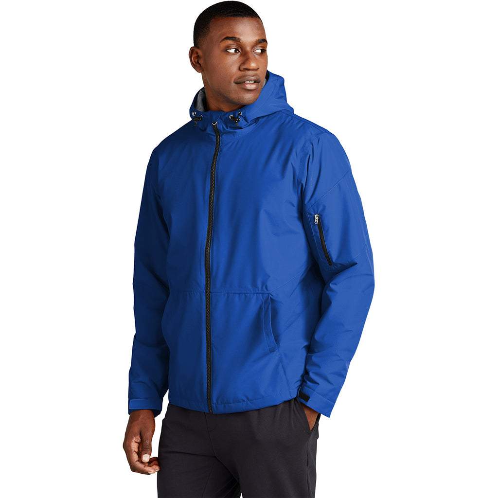Sport-Tek Men's True Royal Waterproof Insulated Jacket
