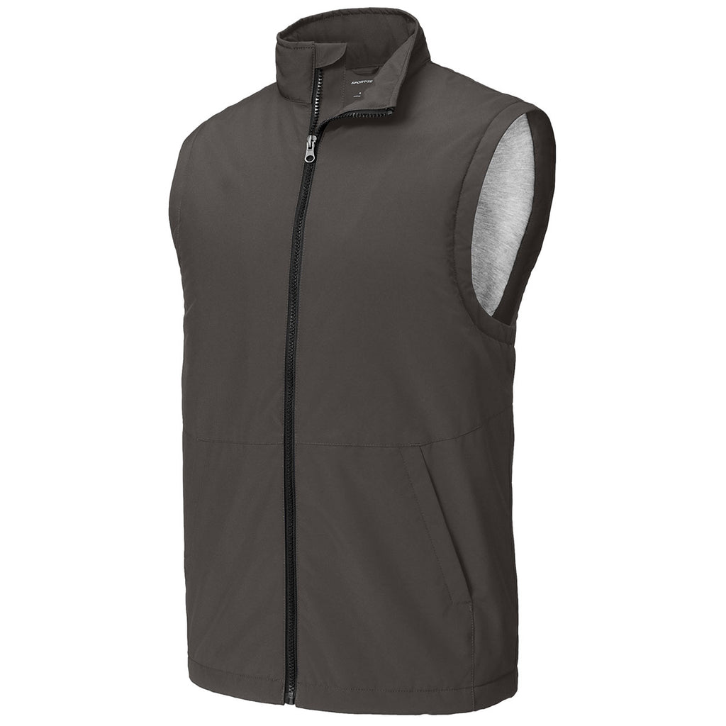 Sport-Tek Men's Graphite Insulated Vest