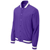 Sport-Tek Men's Purple Insulated Varsity Jacket