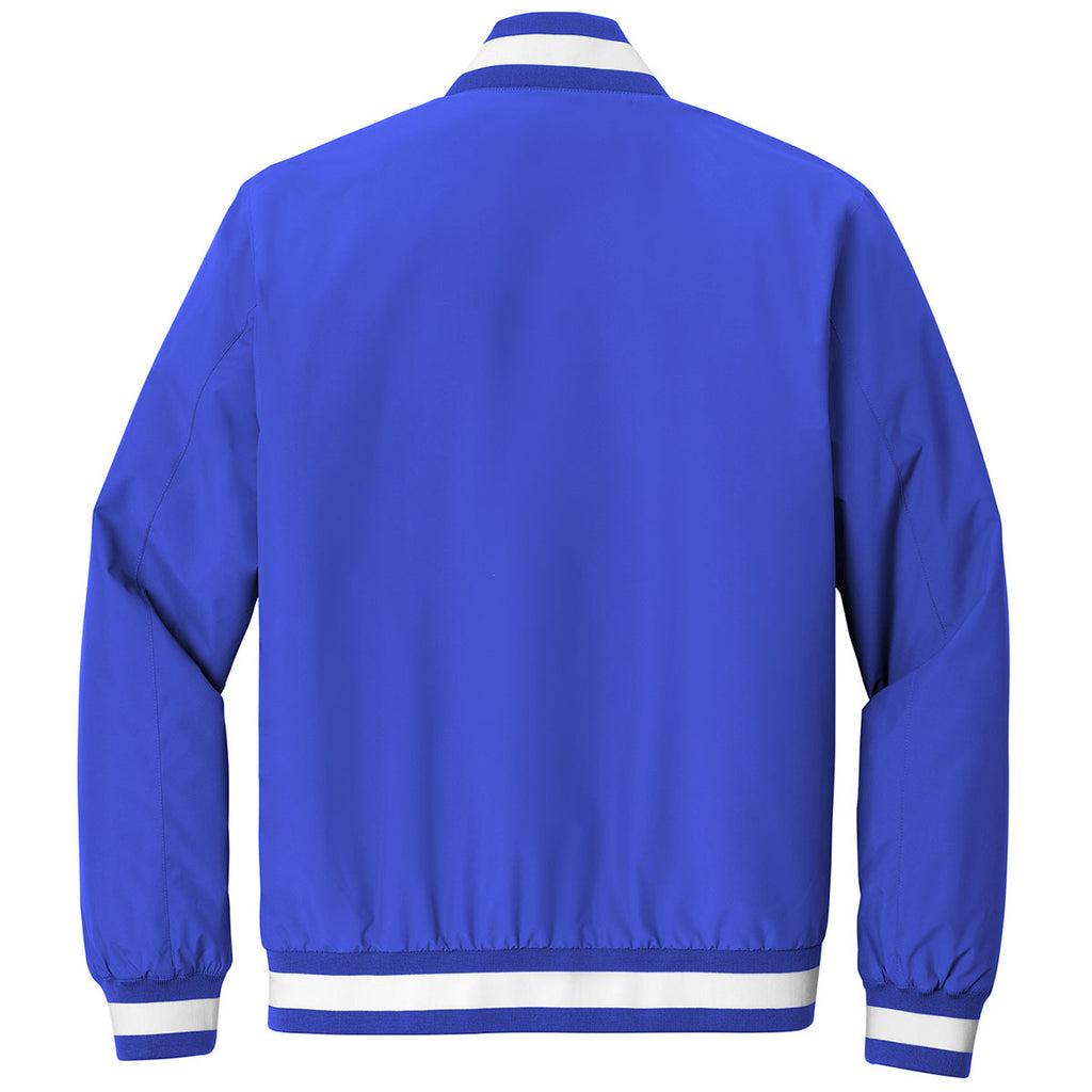 Sport-Tek Men's True Royal Insulated Varsity Jacket