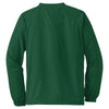 Sport-Tek Men's Forest Green V-Neck Raglan Wind Shirt