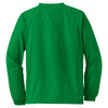 Sport-Tek Men's Kelly Green V-Neck Raglan Wind Shirt