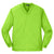 Sport-Tek Men's Lime Shock V-Neck Raglan Wind Shirt