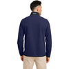 Vineyard Vines Men's Nautical Navy Mountain Sweaterfleece Quarter Zip