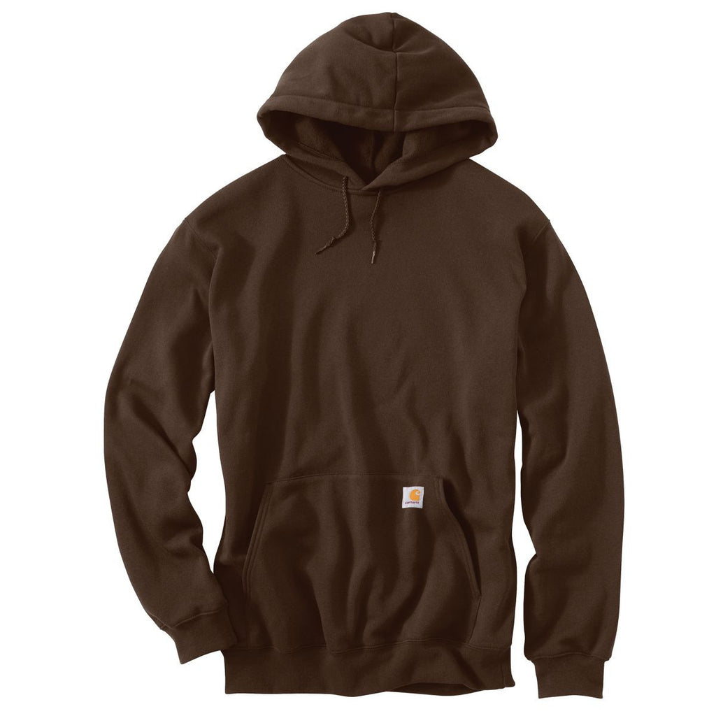 Carhartt Men s Dark Brown Midweight Hooded Sweatshirt
