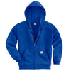 Carhartt Men's Tall Cobalt Blue Midweight Hooded Zip Front Sweatshirt