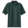 Port Authority Men's Dark Green 100% Pima Cotton Polo