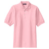 Port Authority Men's Light Pink 100% Pima Cotton Polo