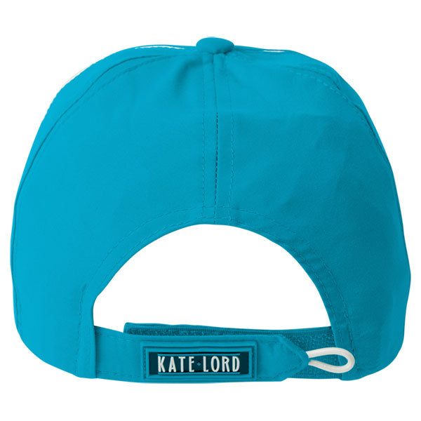Kate Lord Turquoise/White Microfiber Cap