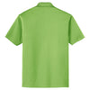 Port Authority Men's Vibrant Green Poly-Bamboo Charcoal Blend Pique Polo