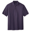 Port Authority Men's Eggplant Extended Size Silk Touch Polo