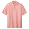 Port Authority Men's Light Pink Extended Size Silk Touch Polo