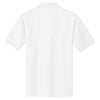 Port Authority Men's White Extended Size Silk Touch Polo
