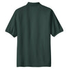 Port Authority Men's Dark Green Silk Touch Polo with Pocket