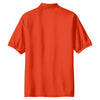 Port Authority Men's Orange Silk Touch Polo with Pocket