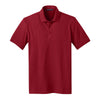 Port Authority Men's Chili Red Stretch Pique Polo
