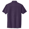 Port Authority Men's Purple/Dress Blue Navy Oxford Pique Double Pocket Polo