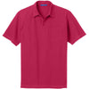 Port Authority Men's Red Modern Stain Resistant Pocket Polo
