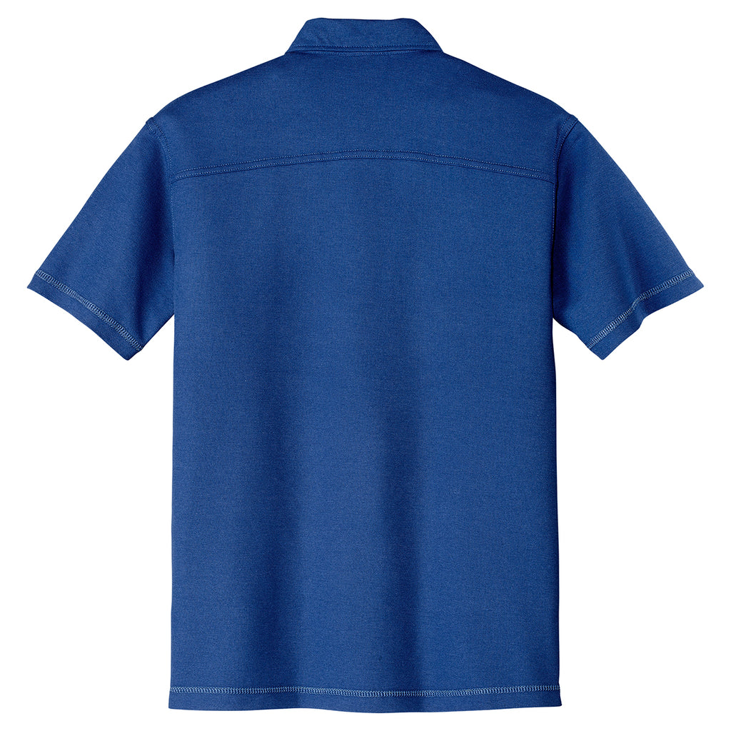 Port Authority Men's Royal Modern Stain Resistant Pocket Polo