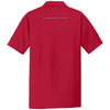 Port Authority Men's Rich Red Pinpoint Mesh Polo