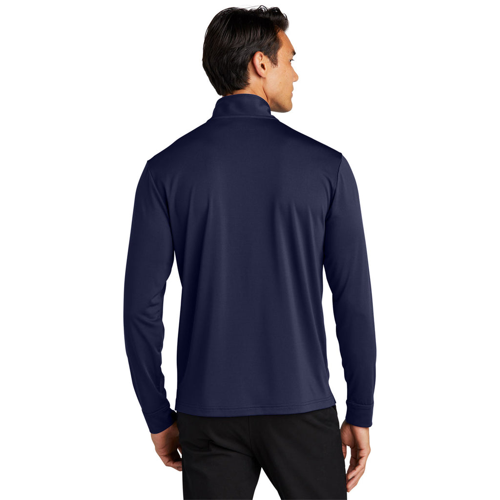 Port Authority Men's True Navy C-Free Snag Proof 1/4 Zip
