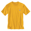 Carhartt Men's Tall Mustard Yellow Workwear Pocket S/S T-Shirt