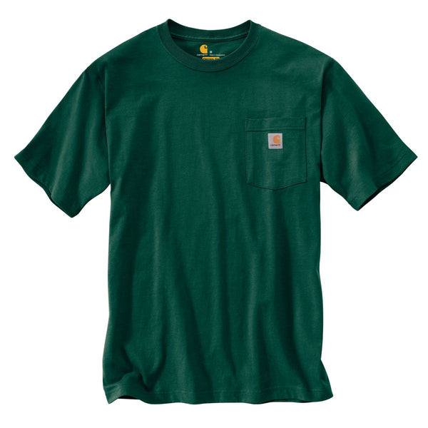 Carhartt Men's Hunter Green Workwear Pocket S/S TShirt