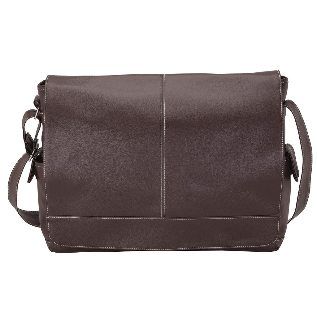 Sovrano Brown Onesto Lichee Messenger Bag