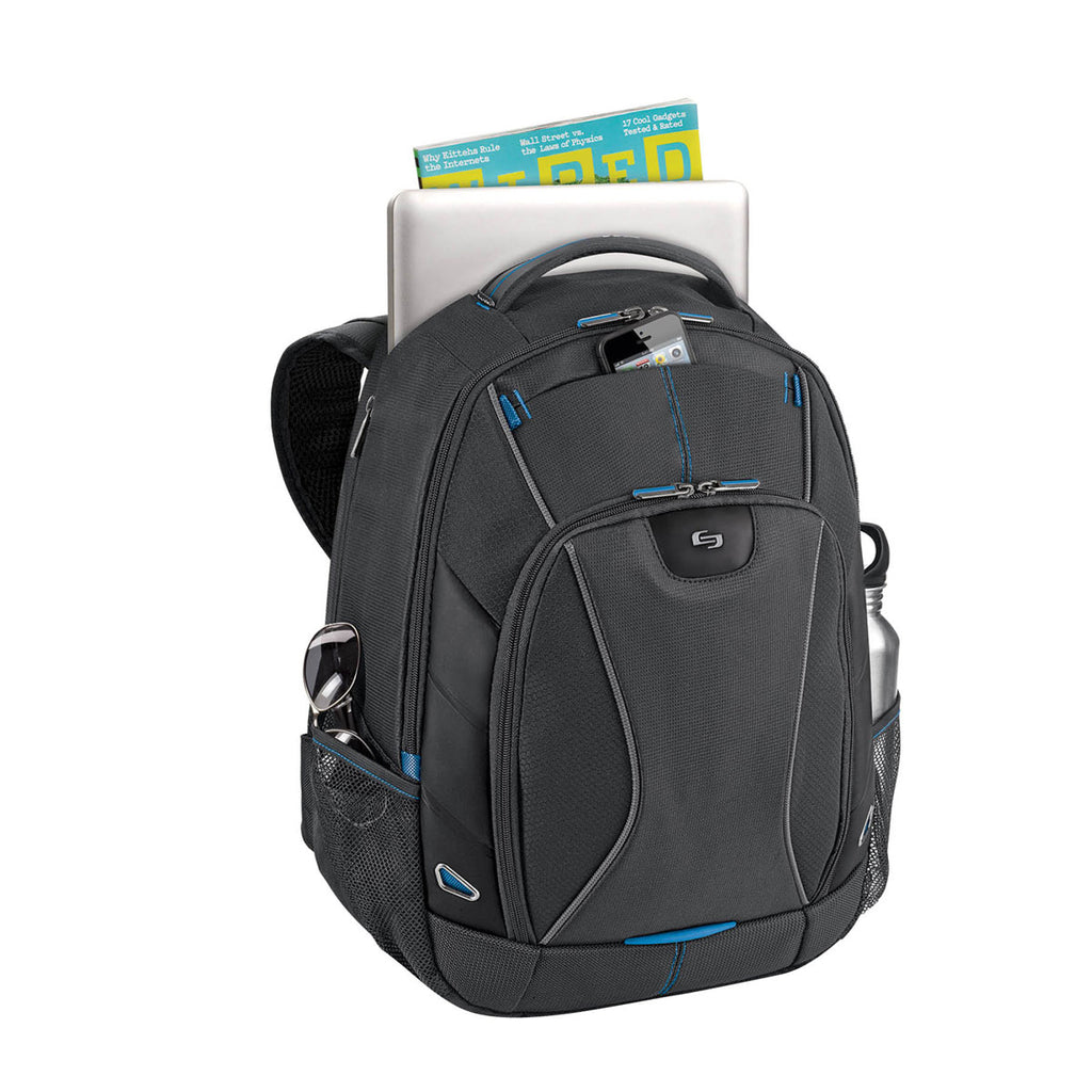 Solo Black Glide Backpack