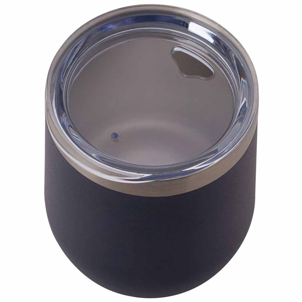 Logomark Blue Aria 12 oz. Double Wall Vacuum Wine Cup