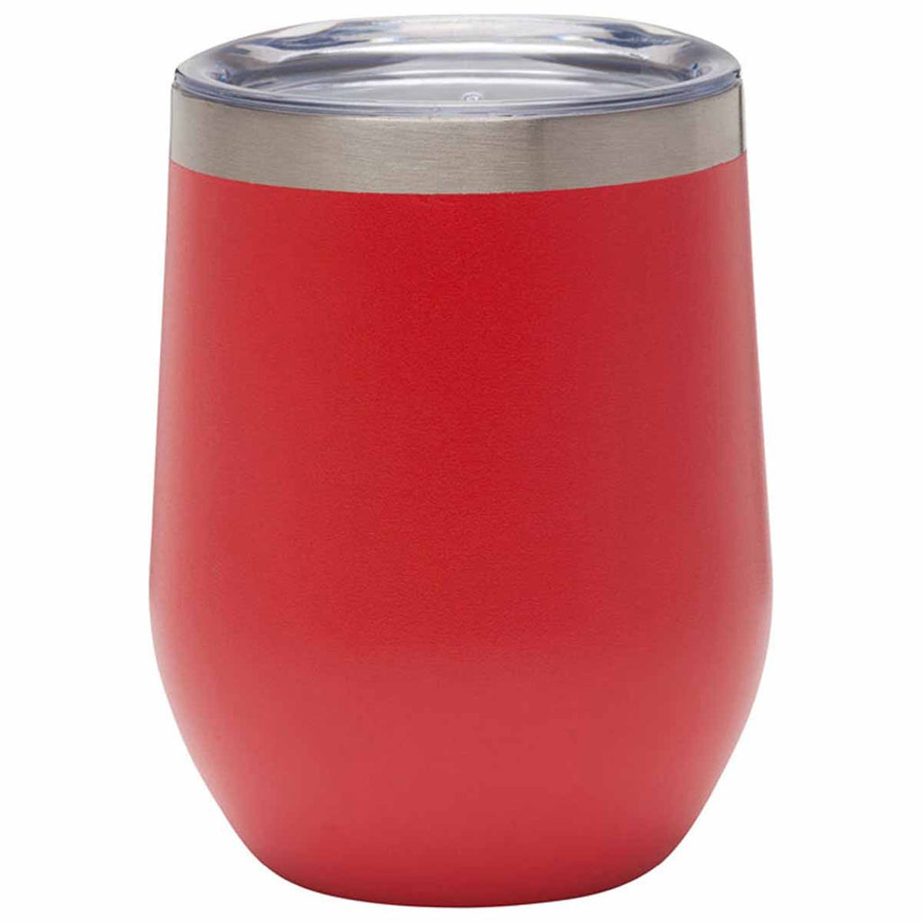 Logomark Red Aria 12 oz. Double Wall Vacuum Wine Cup