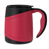 Sovrano Red Olimpio 15 oz. Microwavable Double Wall Mug